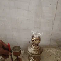 گردسوز برنجی و پیک مسی عتیقه