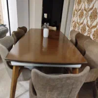 مبل ۸ نفره + ناهارخوری ۸ نفره