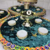 سینی حنا دسته گل گیفت|صنایع دستی و سایر لوازم تزئینی|شیراز, کوزه گری|دیوار