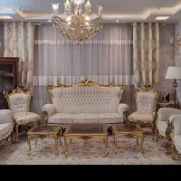 پرده کیفیت عالی پارچه ترک دستک گل برجسته تو گیپور
