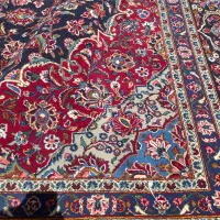فرش ۱۴متری دستبافت سرمه ای کاشان سالم|فرش|تهران, والفجر (افسریه)|دیوار