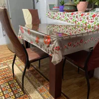 میز ناهارخوری ۴ نفره|میز و صندلی غذاخوری|بندر انزلی, جهانگانی|دیوار