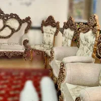 فروش مبل سلطنتی  9نفره|مبلمان خانگی و میز عسلی|برازجان, |دیوار