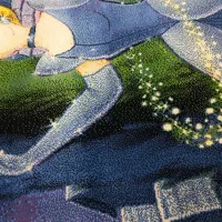 فرش دخترانه کودک