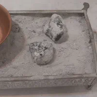 کاسه مسی و منقل