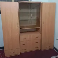 کمد لباسی با ویترین|جاکفشی، کمد، دراور|شیراز, شهرک مطهری|دیوار