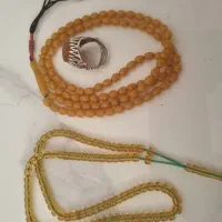 انگشتر تسبیح کهربا سندلوس