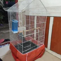 قفس بزرگ باهم تجهیزات