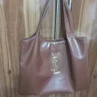 کیف چرم قهوه ای زنانه