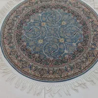 فرش ۱۲ متری افشان آبی با قالیچه گرد ست|فرش|مشهد, مشکینی (شهرک غرب)|دیوار