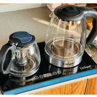 چایساز پیرکس کنارهمی یونیک ال ای دار ، چای ساز