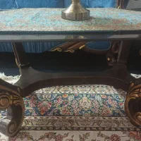 مبل چوب گردو.هفت نفره|مبلمان خانگی و میز عسلی|خرمآباد, |دیوار