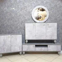 کنسول آینه دستگیره حلقه ای|بوفه، ویترین، کنسول|تهران, شهرک ولیعصر شمالی|دیوار