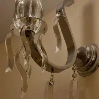 ۳ عدد دیوارکوب نقره ای خیلی شیک