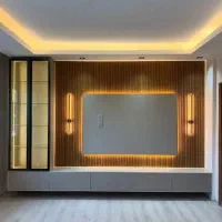 پتینه میکروسمنت / تی وی وال / ترمووال / تلویزیون