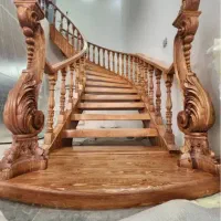 گروه صنعتی پله های چوبی و سازه های چوبی seven