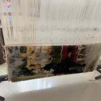 تابلوفرش نیمه کاره|تابلو فرش|مشهد, احمدآباد|دیوار