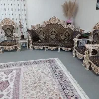 مبل سلطنتی ۷ نفره|مبلمان خانگی و میز عسلی|گنبد کاووس, |دیوار