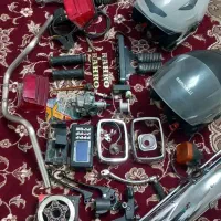 کلاه کاسکت رادین،لوازم هندا،گلگیر