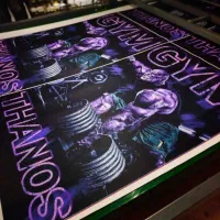 چاپ پارچه سابلیمیشن پرس حرارتی