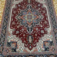 فرش180*200 150*350هریس لاکی تمام نخ(فرش کریم زاده)|فرش|تبریز, |دیوار