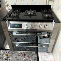 اجاق گاز سایهان اصلی صفحه شیشه طرح فر