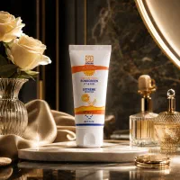 ضدآفتاب spf+50 روشن کننده مناسب انواع پوست