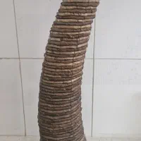 گلدان حصیری بلند