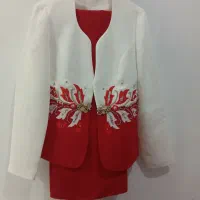 کت دامن مجلسی سایز 40تا41 دو بار بیشتر پوشیده نشده