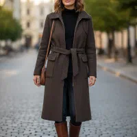 دو مدل لباس پالتو مانتو بارانی اورجینال استوک|لباس|تبریز, |دیوار