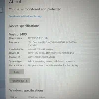 لپ تاپ Dell Vostro14000|رایانه همراه|تهران, شهرک بعثت|دیوار