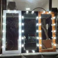 آینه قدی هالیوودی LED با 12 لامپ