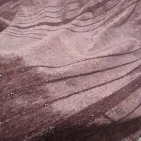 پرده تور با دستک مخمل
