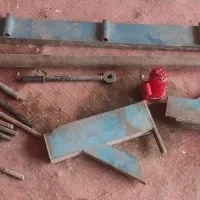 لوازم آهن کشی نیسان جقجقه و سیم بکسل و قلتک