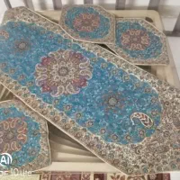 رومیزی ترمه|پرده، رانر، رومیزی|فولادشهر, C8|دیوار