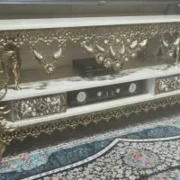 میز تلویزیون برنجی