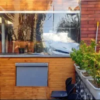 پرده مغناطیسی و پوشش تخصصی آلاچیق