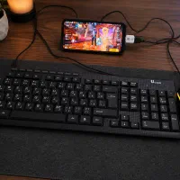 کیبوردوموس همراه با هاب Tg