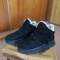 نیم بوت مخمل