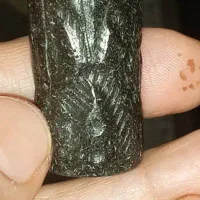 مهره لول یشم  نشان دار