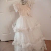 پیراهن عروس دخترانه نونو فقط سه ساعت پوشیده شده