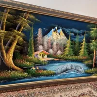 وسایل خانه|تابلو فرش|نیشابور, گنبد سبز|دیوار