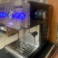 اسپرسوساز نیمه صنعتی نوا ۱۲۸ و آسیاب n600|سماور، چای‌ساز، قهوه‌ساز|اصفهان, ارغوانیه|دیوار