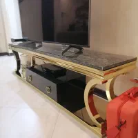 میز تلویزیون به همراه باکس مشکی