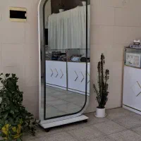 آیینه قدی دورتا دور LED چرخ دار