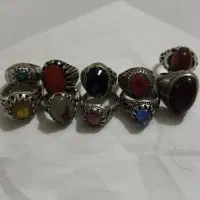 انگشتر نقره|کلکسیون اشیاء عتیقه|جعفرآباد, |دیوار