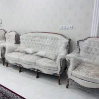 مبل سلطنتی ۹ نفره با میز|مبلمان خانگی و میز عسلی|اهواز, نادری|دیوار