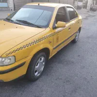سمند تاکسی تمیز سالم گردشی