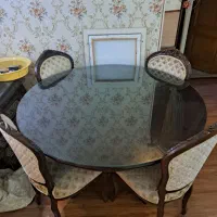 میز گرد ۴ نفره ناهارخوری