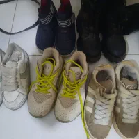 کفش کتونی شلوار کت لی